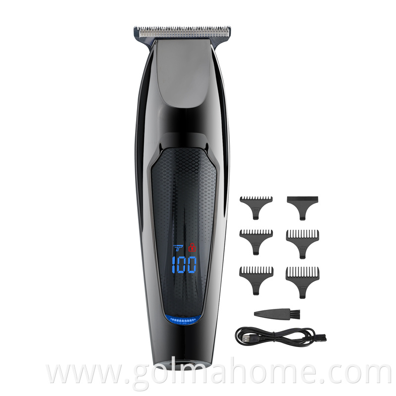 Hot Sell Electric Hair Clippers Turbocharged Rechargeable Haircut Device Professional Hair trimmer Hair Cutting Machine